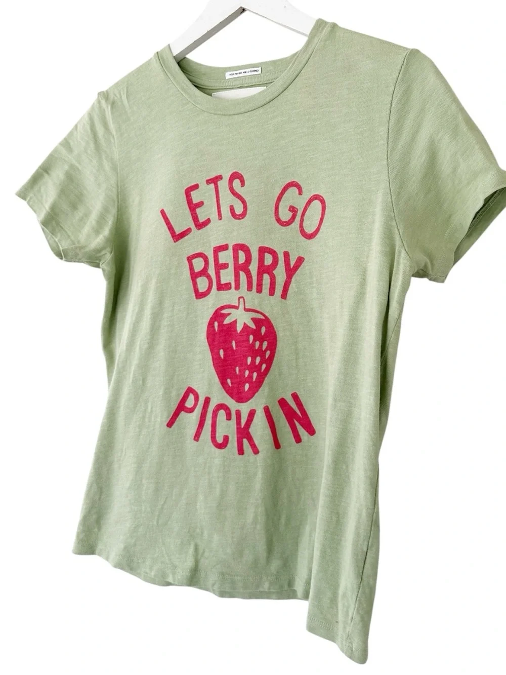 MOTHER • The Lil Sinful Tee, Berry Pickin - Picture 3 of 9